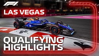 Qualifying Highlights  2023 Las Vegas Grand Prix [upl. by Frankel586]