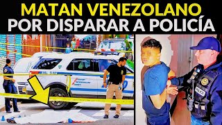 MATAN A VENEZOLANO QUE DISPARÓ CONTRA POLICÍA EN TEXAS [upl. by Grider28]