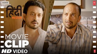 quotBacchi Ke Liye Jhooth Bolaquot  Irrfan Khan Saba Qamar Deepak Dobriyal  Hindi Medium Movie Scene [upl. by Eckardt]