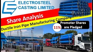 ELECTROSTEEL CASTING LIMITED Share Analysis  🧐 [upl. by Trisa]