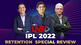 Cricbuzz Live IPL 2022 Retention Special [upl. by Ashlin658]