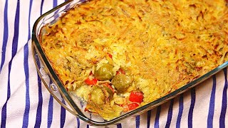 Dieses Rosenkohl Auflauf Rezept mit Kartoffelkruste ist so lecker dass ich den jeden Tag mache [upl. by Nosdrahcir]