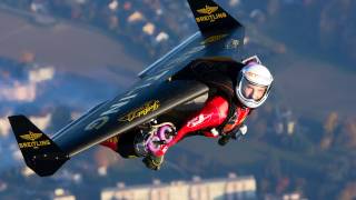 Fly with the Jetman  Yves Rossy [upl. by Ssirk]