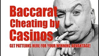 Baccarat cheating by Casinos  8 different ways how players get cheated in this game [upl. by Sauer986]