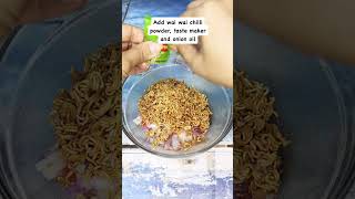 Wai Wai Chaat  Quick Snacks  Easiest Snacks  Evening Snacks  Snacks Recipe  Easy Snacks Recipe [upl. by Dasya]