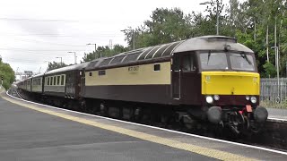 1z77  SALTBURN RAILTOUR TO BOURNEMOUTH WITH 57601 amp 47804 TODAY 300623 [upl. by Netta]