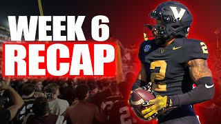 COLLEGE FOOTBALL WEEK 6 RECAP [upl. by Iy238]