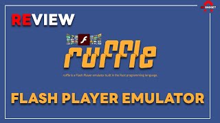 Review RUFFLE Flash Player Emulator อีมูเล่น Flash Player  AAgadget [upl. by Saihtam]