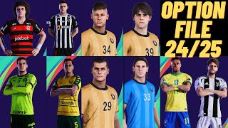 PES 2021  Next Season Patch 2024UPDATE OPTION FILE 2025 PS4 PS5 DOWNLOAD and INSTALLATION [upl. by Reh]