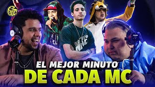 REACCIONAMOS AL MEJOR MINUTO DE CADA MC ACZINO WOS CHUTY ARKANO y más  EYOU TV [upl. by Eelrebmyk256]