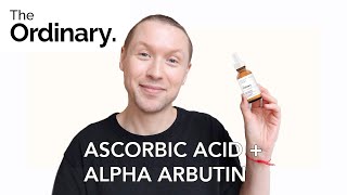 THE ORDINARY ASCORBIC ACID 8 ALPHA ARBUTIN 2 Review  Vitamin C Serum [upl. by Graner]