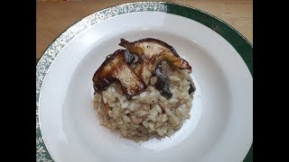 RISOTTO aux CHAMPIGNONS amp POULET de POPOTE [upl. by Auginahs951]