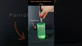 Total internal Reflection  Physics  Light Chapter  shorts reflection physics experiment asmr [upl. by Rye]