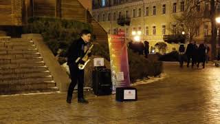 Greeneyed taxi Brazzaville  Saxophone cover by Peter Grigorian 🎷 [upl. by Inacana71]