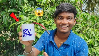 How to make 12v rechargeable battery  Hanuman tech tamil [upl. by Wavell]