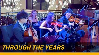 THROUGH THE YEARS Kenny Rogers Lyrics Instrumental  Violin Cello Piano [upl. by Lamar762]