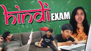 OMG Hindi Exam time Maa Family Reactions and kashtalu on Online Class tests Vlog Sushma Kiron [upl. by Kikelia194]