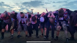 Wacken 2024  Mosh Pit part 1 Amon Amarth [upl. by Stanley]