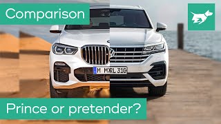 BMW X5 vs Volkswagen Touareg 2020 comparison review [upl. by Amitie]