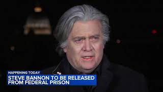 Steve Bannon released from prison days ahead of election [upl. by Adele]