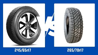 Tire Size 24565r17 vs 26570r17 [upl. by Parker671]