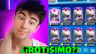 ROMPI CLASH ROYALE TRAS EL BUFF A LOS ESQUELETOS🥶 [upl. by Nylecaj]