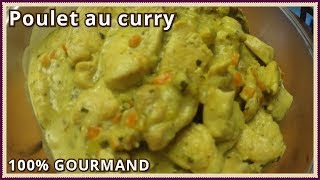 Recette de poulet au curry maison [upl. by Brightman]