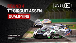 ROUND 4  QUALIFYING  Porsche Carrera Cup Benelux Season 2024 at TT Circuit Assen [upl. by Nunciata]