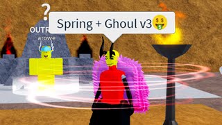 Spring User Zerando Blox Fruits Pt4🍈  ROBLOX [upl. by Cloutman]