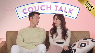 Hyun Bin and Son Yejin on work healing and what makes them happy  Couch Talk ENG SUB [upl. by Pero]