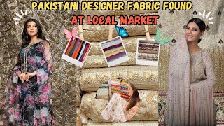 Aashiana Shopping Mall Karachi  Designer fabric Silk ShirtampChiffon Dupatta  New Printed Organza 🌸 [upl. by Selina]