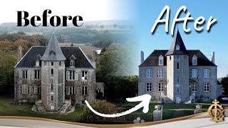 Amazing 4 Year Transformation  TOUR Our Renovated French Château HOME [upl. by Spatz40]