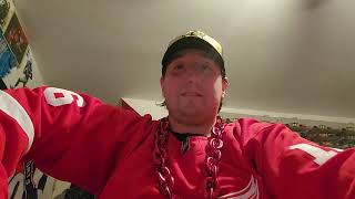 Detroit Red Wings 2024 NHL Draft Michael BrandseggNygard pick reaction [upl. by Eitsrik]