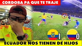 Reacción 🇨🇴COLOMBIA 0 🇪🇨ECUADOR 1  Eliminatorias Conmebol MUNDIAL 2026 [upl. by Barnet]