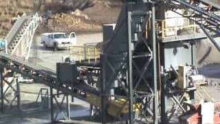 Hazemag  Deister 750 TPH Crushing and Screening System [upl. by Samuel]