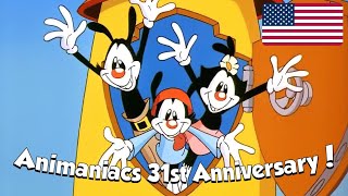 Animaniacs 1993  Happy 31st Anniversary Animaniacs English Cover 👖🧢🌼 [upl. by Anilahs]