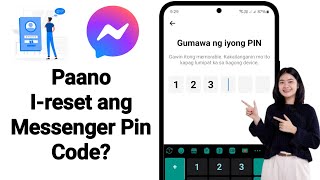 Paano Ireset ang Messenger PIN Code [upl. by Chicoine]