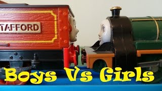 Thomas and Friends  Boys Vs Girls [upl. by Kendra]