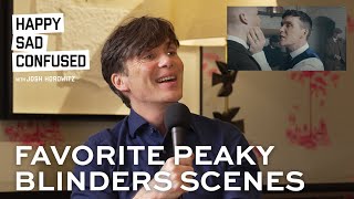 Cillian Murphy breaks down favorite PEAKY BLINDERS scenes [upl. by Nwahsd620]