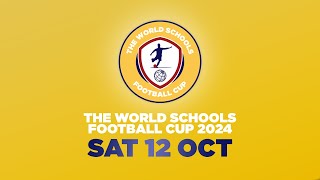 The World Schools Football Cup LIVE  Day 1 Channel 1 Pitch B  7 v 7 [upl. by Chandal]