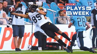 CFL Plays of the Week  Week 16 2023 [upl. by Llewej]