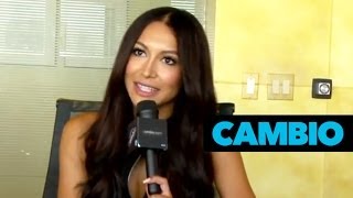 Naya Rivera Talks Fashion  Cambio Interview [upl. by Jueta143]