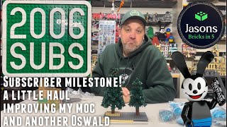 2000 subs haul to greatly improve my pine tree moc and another Oswald to join the army [upl. by Aynna]