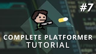 GameMaker Studio 2 Complete Platformer Tutorial Part 7 Transitions [upl. by Enyrhtac]