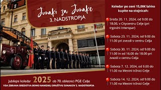 PGE Celje dobrodelni koledar  Junaki za Junake 3 nadstropja [upl. by Ellimahs837]