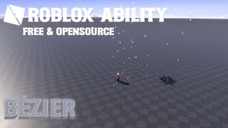 Roblox VFX  Bézier Curve Projectile OPENSOURCE [upl. by Norrahc63]