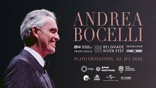 Andrea Bocelli  Belgrade  July 22th 2022  0800 pm [upl. by Enelad]