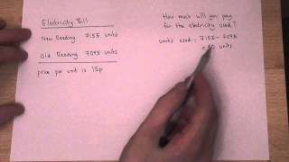 Reading and Calculating electricity bills efficiently [upl. by Mansur]