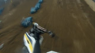 GoPro SX Goes 2016 LCQ Open Nationals  big crash [upl. by Nolyag60]