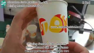 How To Use Screen Printer Overprinting 3 Color screenprint screenprinting screenprinter [upl. by Mairim]